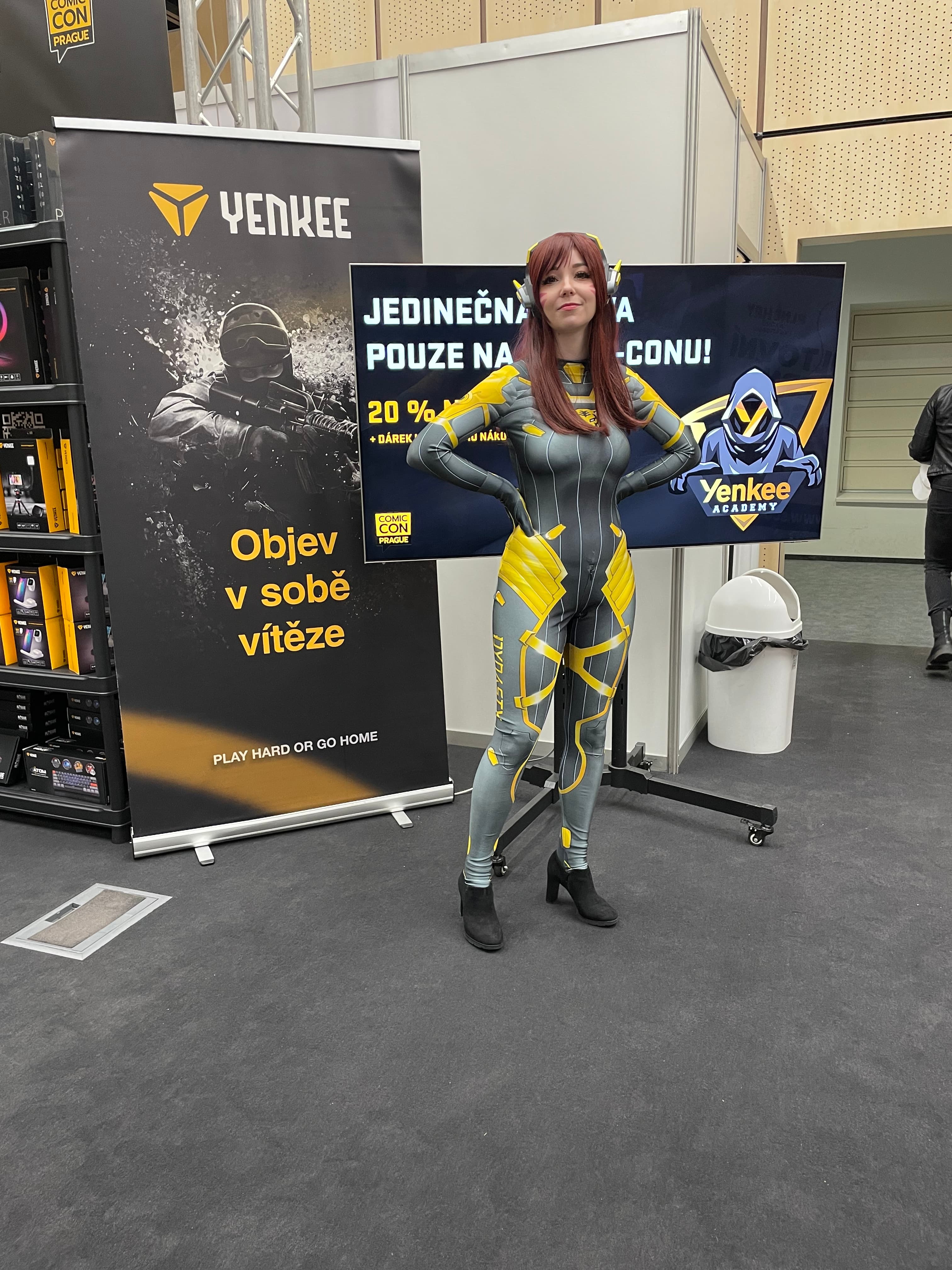 Brandovaná partnerská plocha na eventu