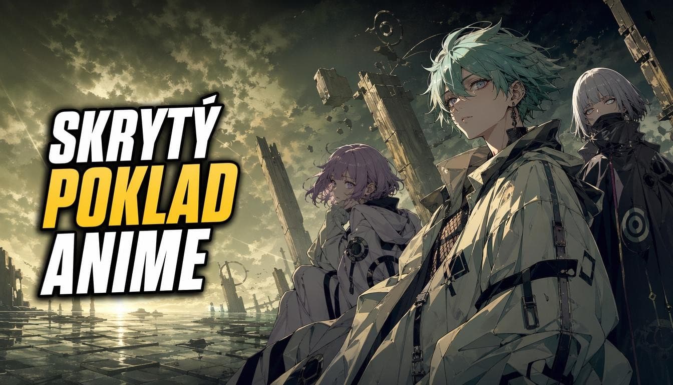 Náhledový obrázek kvízu Skrytý poklad anime