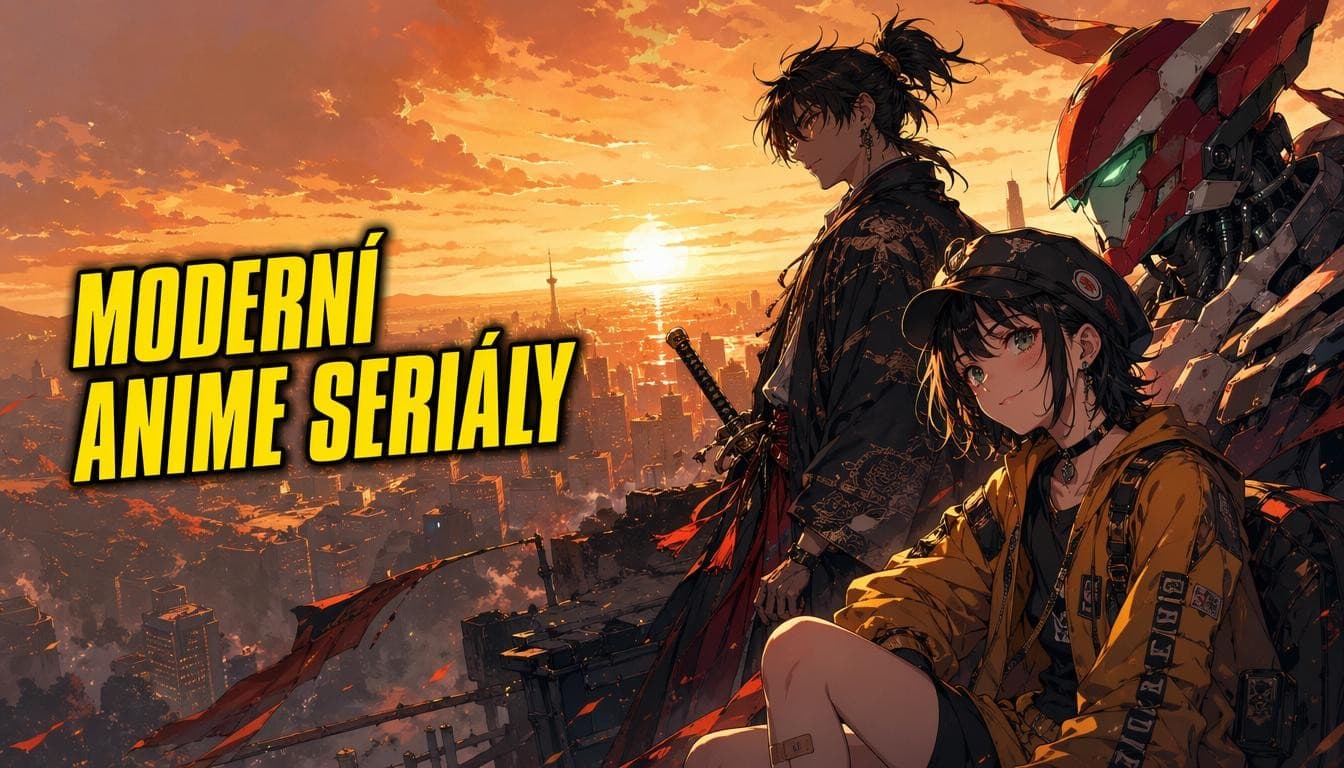 Náhledový obrázek kvízu Moderní anime seriály