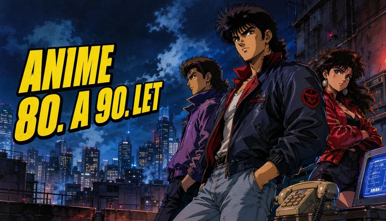 Náhledový obrázek kvízu Klasika anime 80. a 90. let