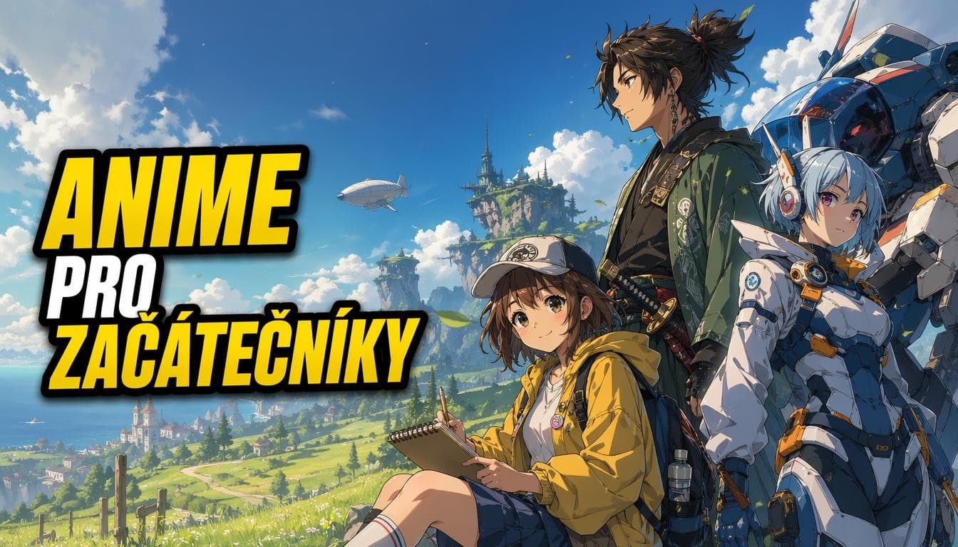 Náhledový obrázek kvízu Anime pro začátečníky — pozná je každý