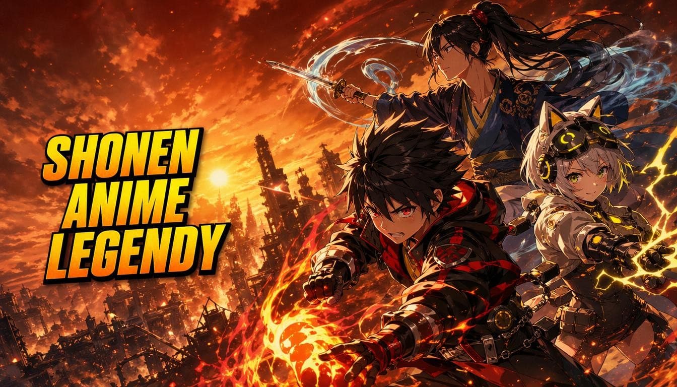 Náhledový obrázek kvízu Shonen legendy