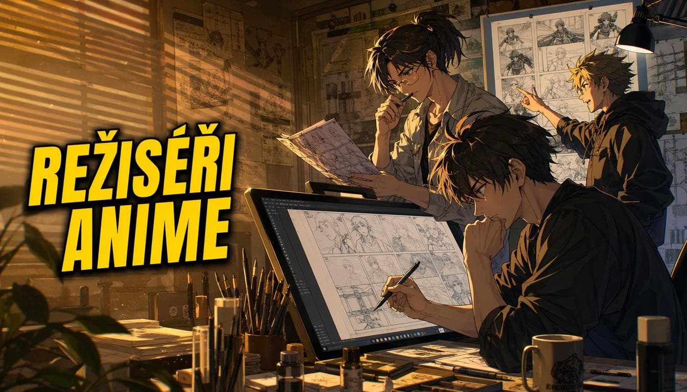 Náhledový obrázek kvízu Velcí režiséři anime