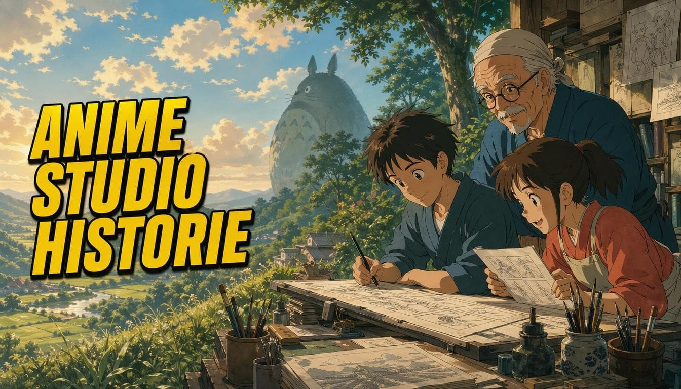 Náhledový obrázek kvízu Studio Ghibli — historie a odkaz