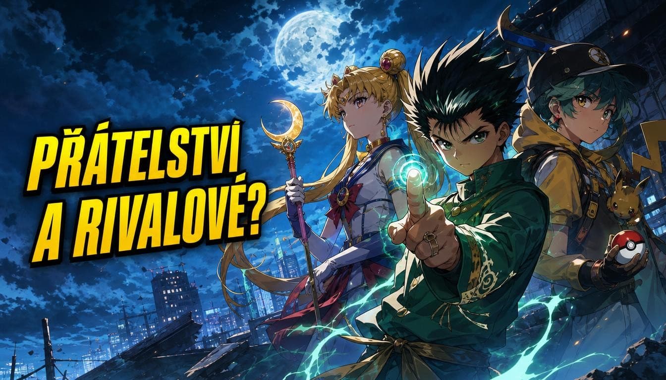 Náhledový obrázek kvízu Přátelství, týmy a rivalové podle scén