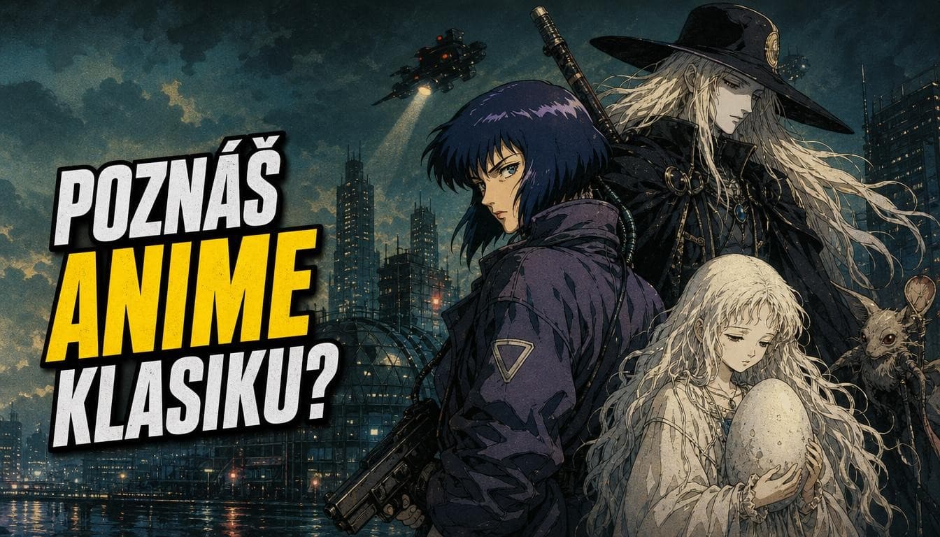 Náhledový obrázek kvízu Poznej anime film podle záběru: kultovní klasika