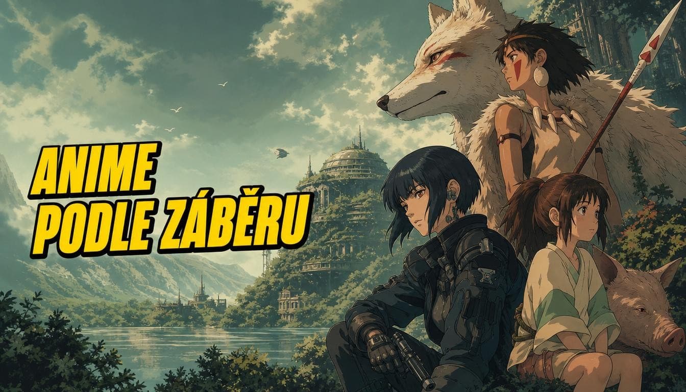 Náhledový obrázek kvízu Poznej anime podle záběru: festivalový mix