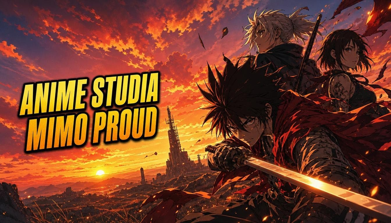 Náhledový obrázek kvízu Anime studia a tvůrci