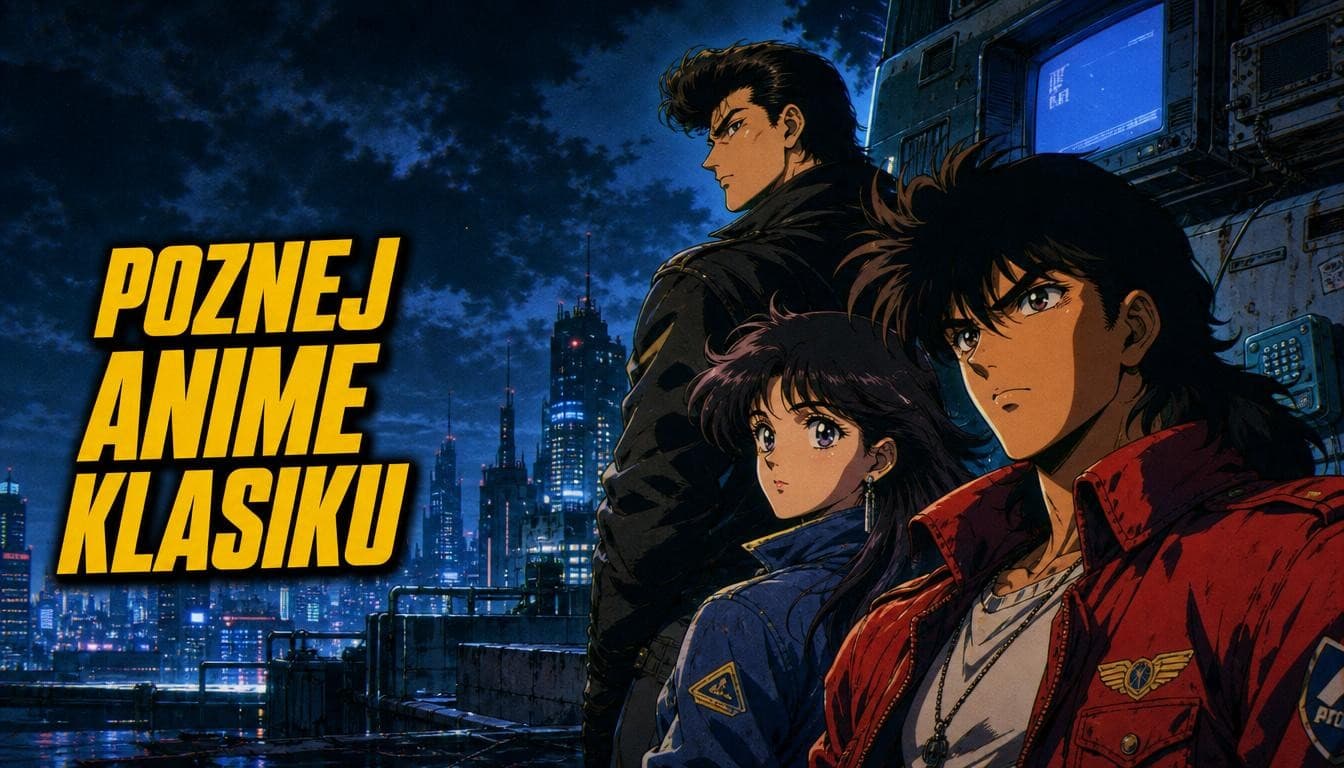 Náhledový obrázek kvízu Poznej anime seriál podle záběru: klasika