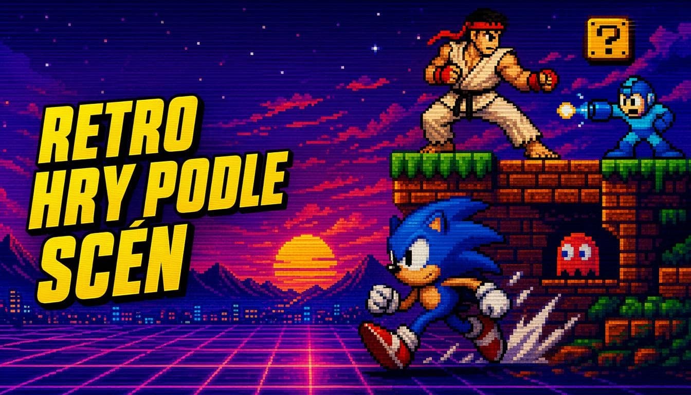Náhledový obrázek kvízu Retro hry podle screenshotu