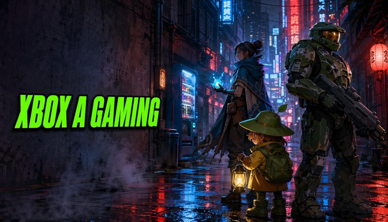 Náhledový obrázek kvízu Xbox a Microsoft gaming