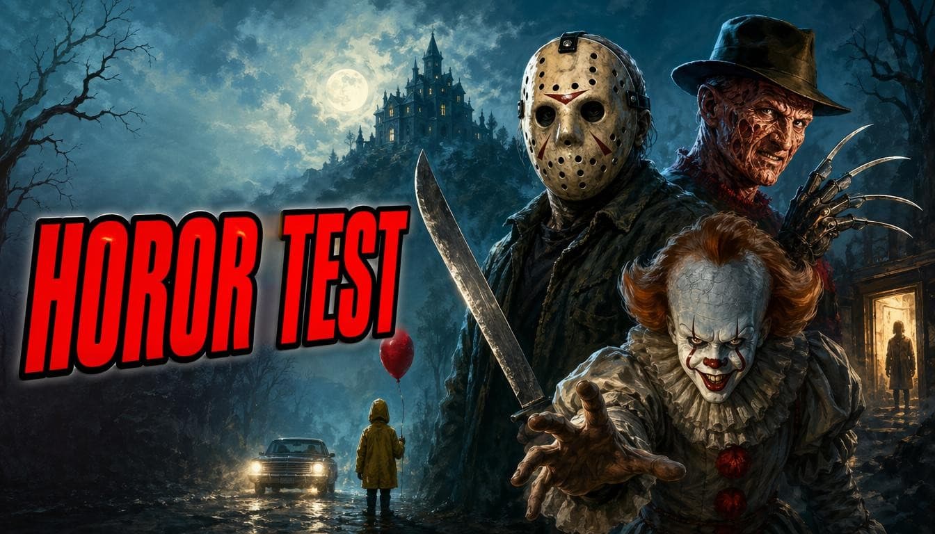 Náhledový obrázek kvízu Horor — hluboký test