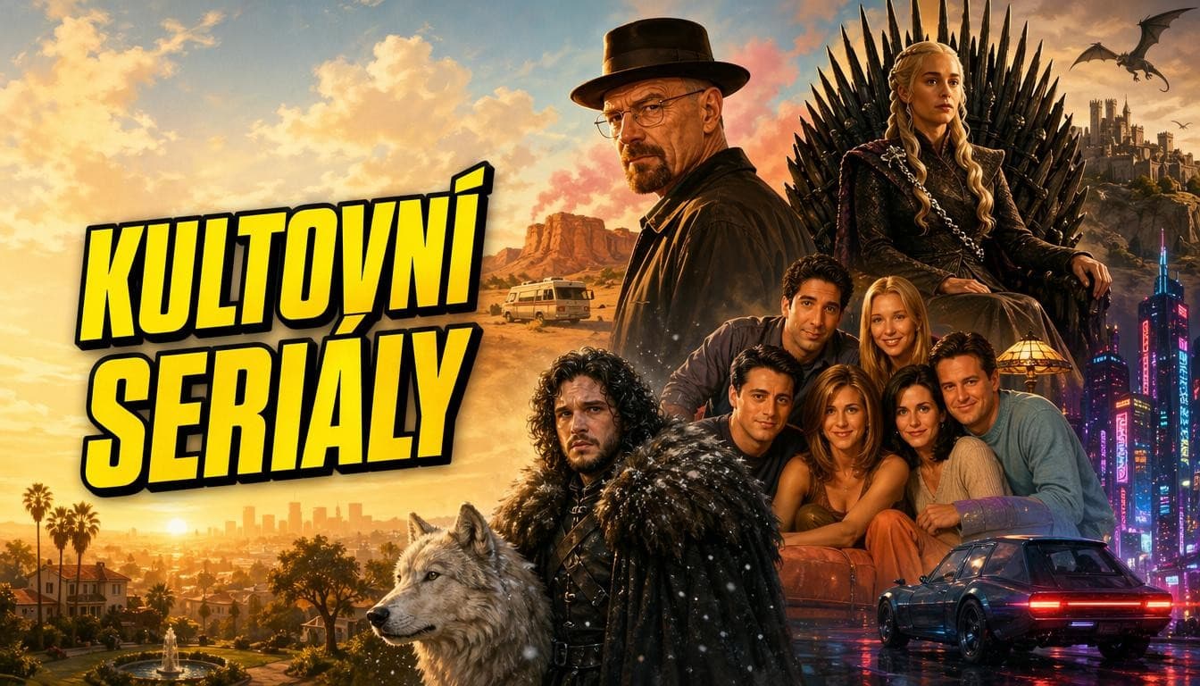 Náhledový obrázek kvízu Legendární seriály