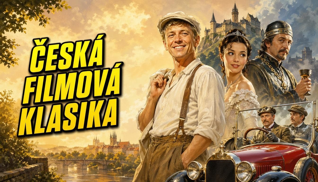 Náhledový obrázek kvízu Česká filmová klasika