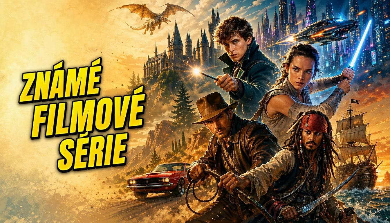Náhledový obrázek kvízu Kultovní filmové série