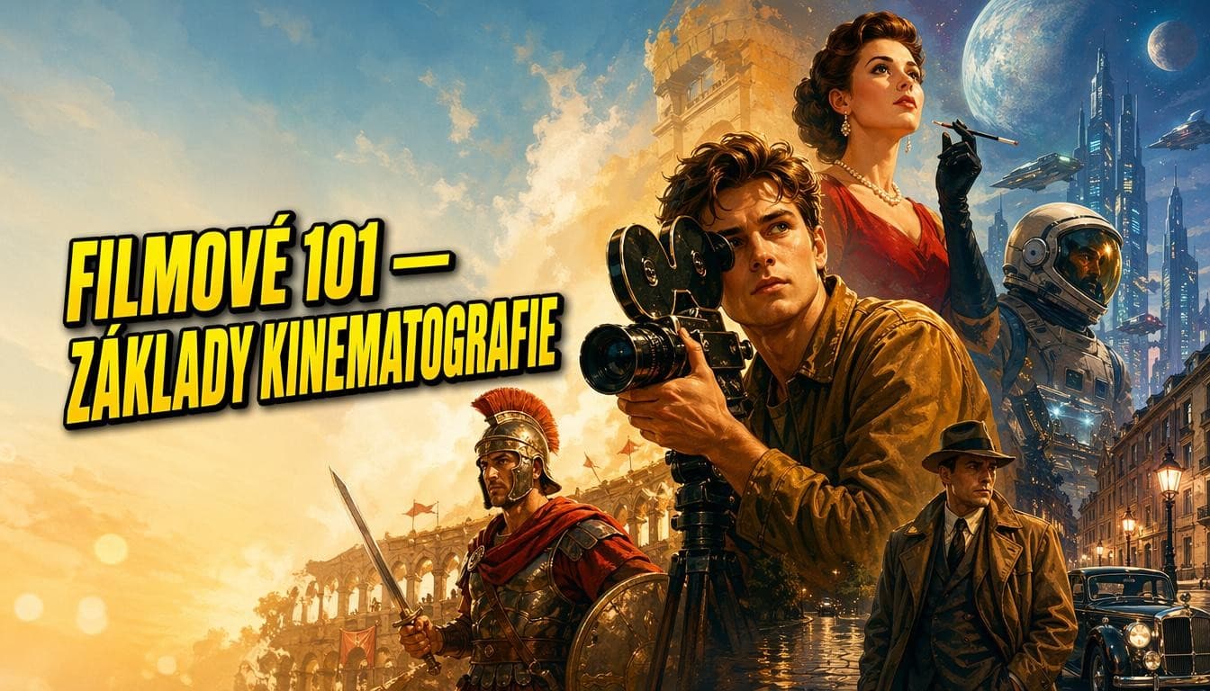 Náhledový obrázek kvízu Filmové 101 — základy kinematografie