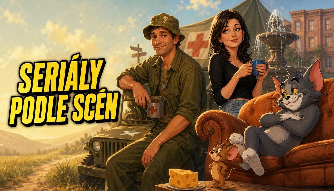 Náhledový obrázek kvízu Seriály podle scén