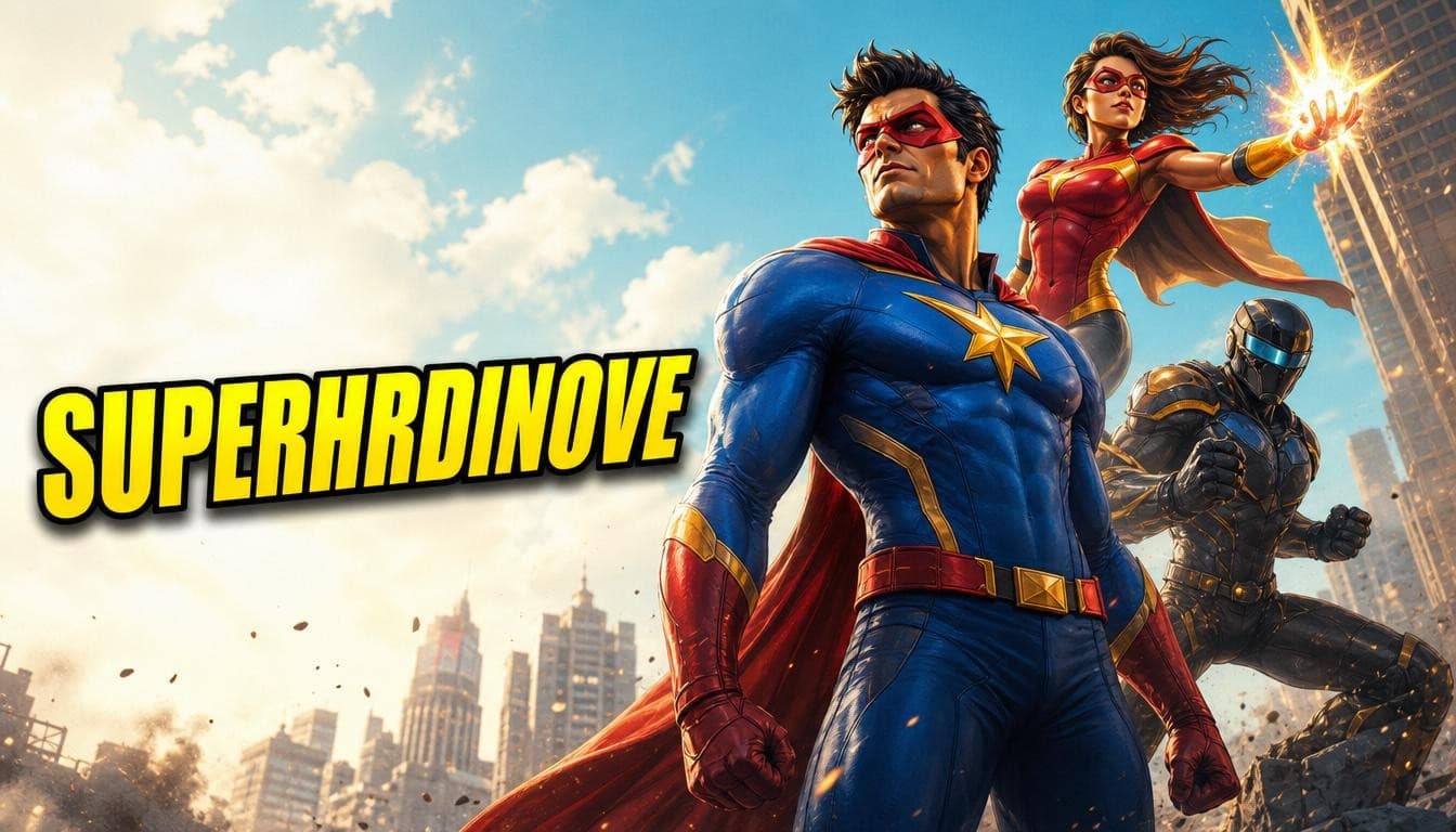Náhledový obrázek kvízu Superhrdinové