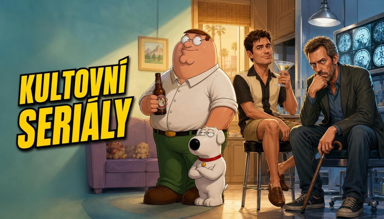 Náhledový obrázek kvízu Kultovní seriály