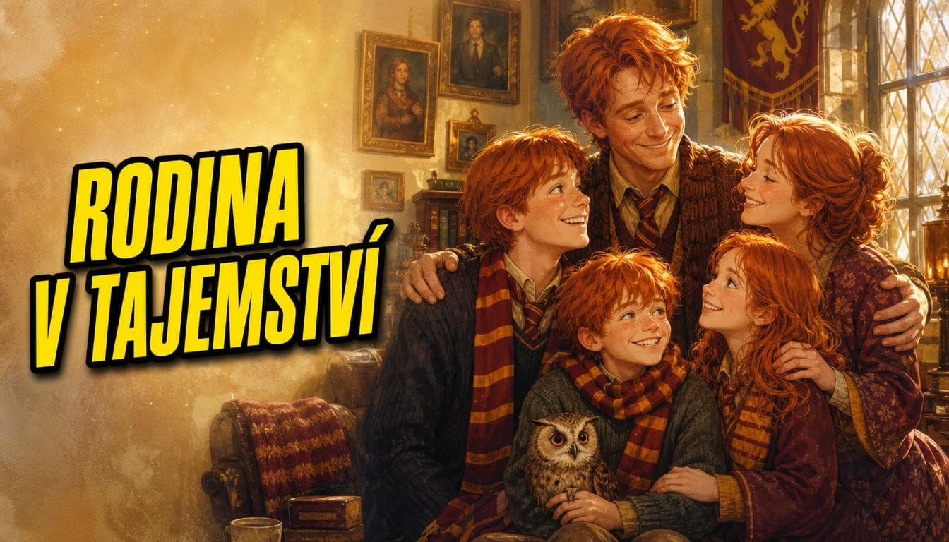 Náhledový obrázek kvízu Harry Potter: WEASLEYOVI