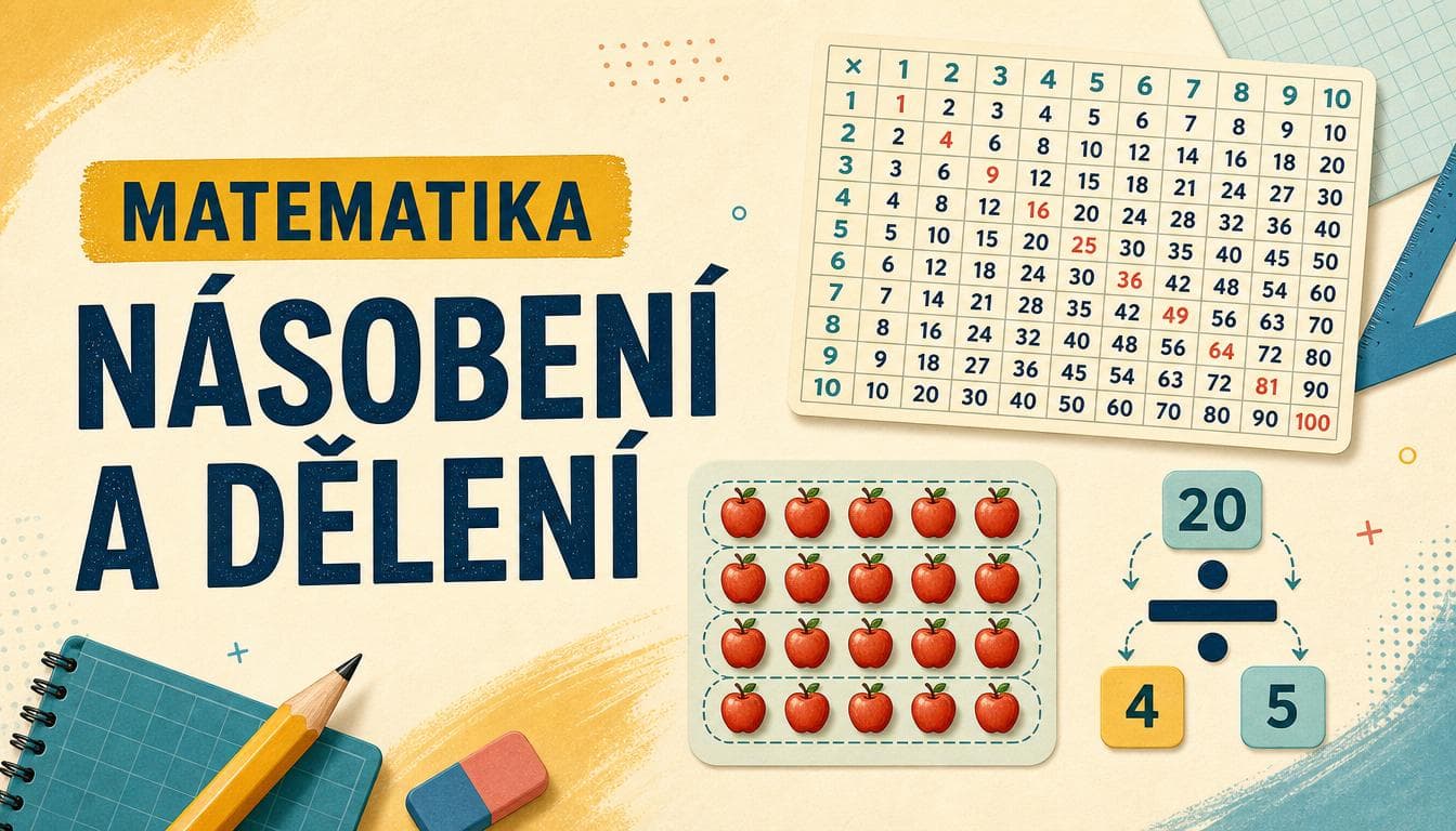 Náhledový obrázek kvízu Matematika: Násobení a dělení II