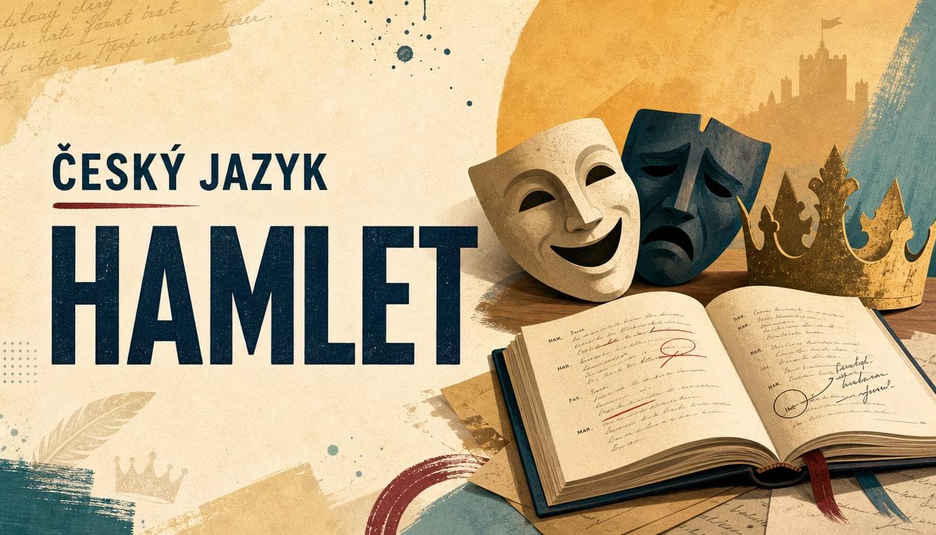 Náhledový obrázek kvízu Český jazyk: Hamlet, William Shakespeare