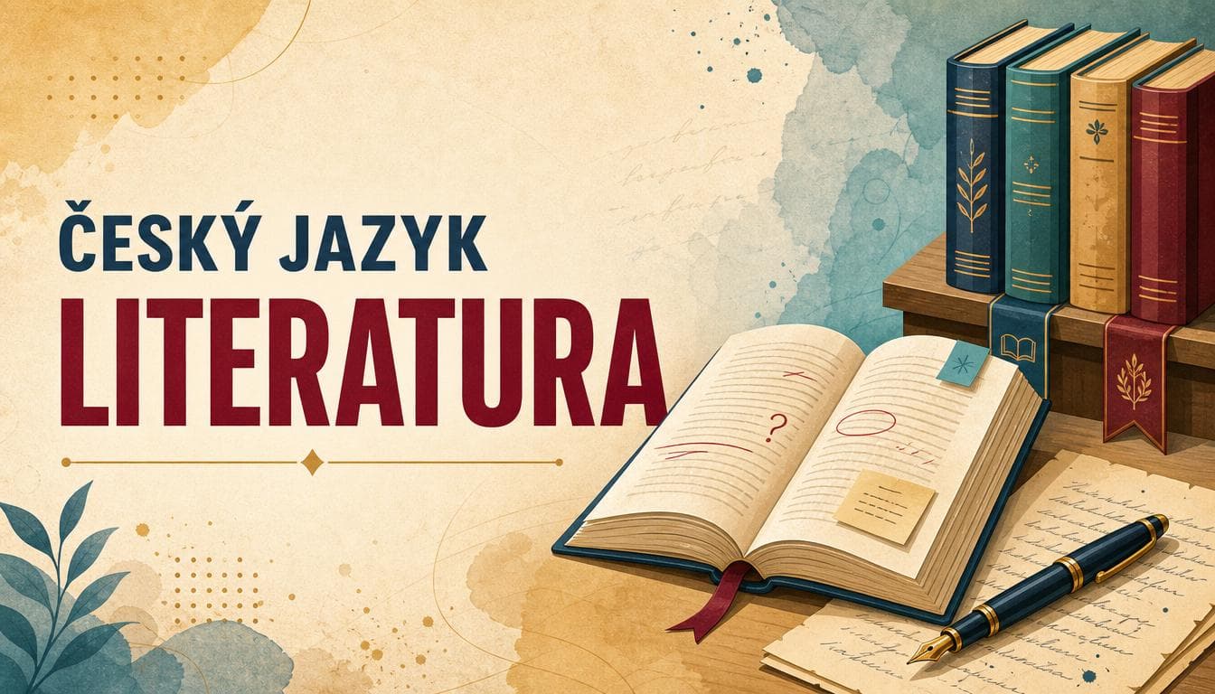 Náhledový obrázek kvízu Český jazyk: Literatura