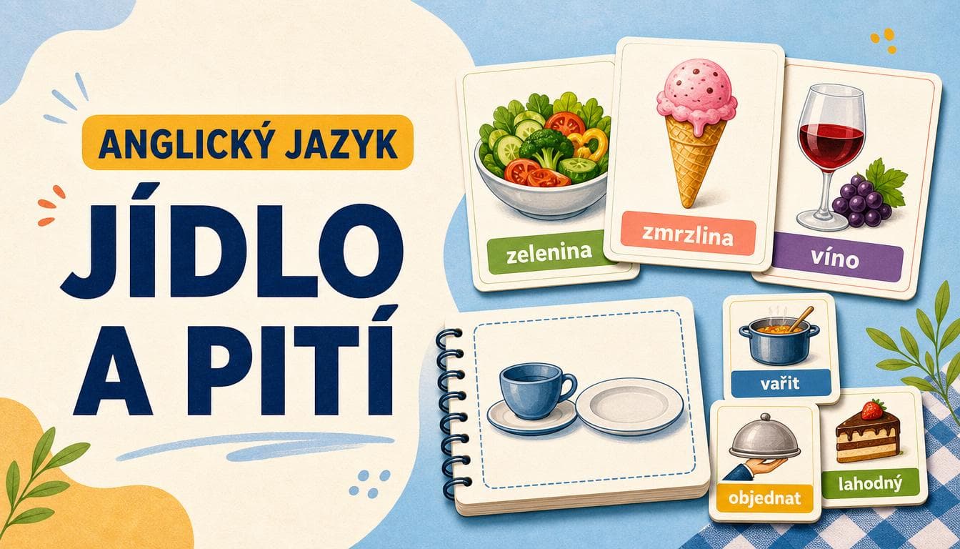 Náhledový obrázek kvízu Anglický jazyk: Jídlo a pití