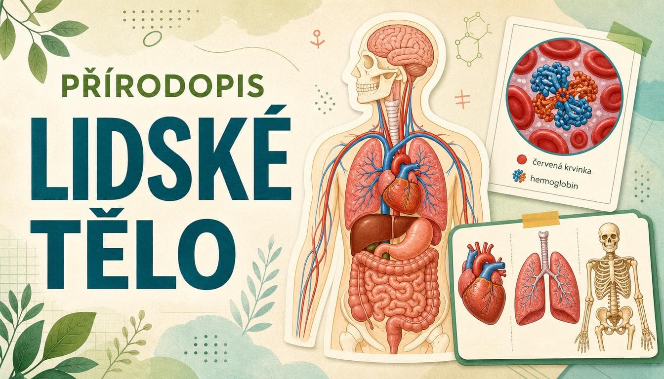 Náhledový obrázek kvízu Přírodopis: Lidské tělo V