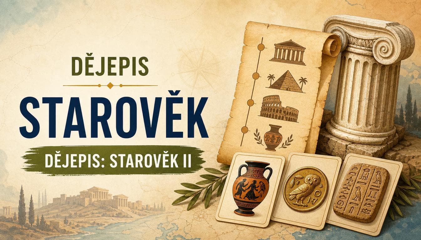 Náhledový obrázek kvízu Dějepis: Starověk II