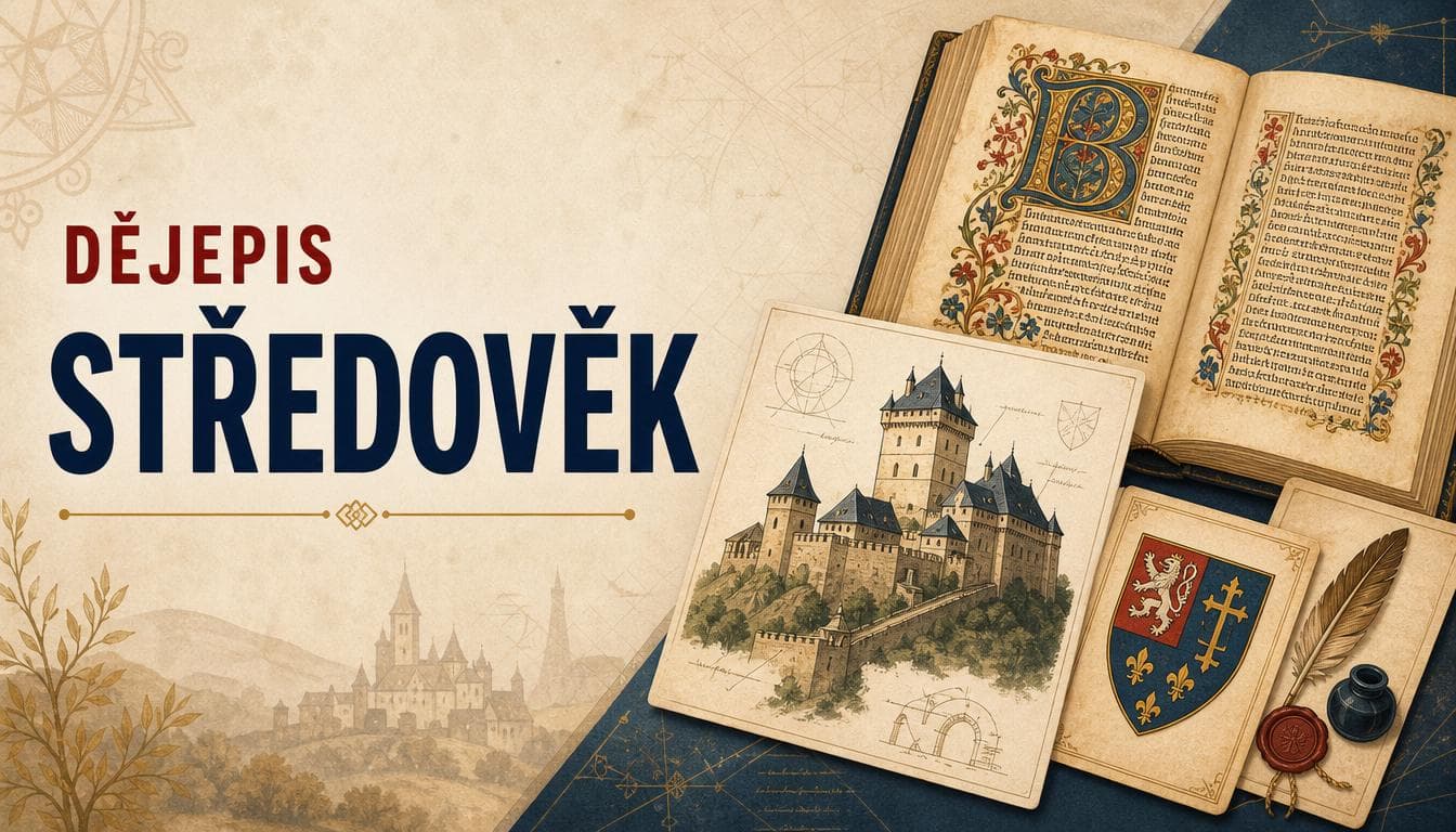 Náhledový obrázek kvízu Dějepis: Středověk I