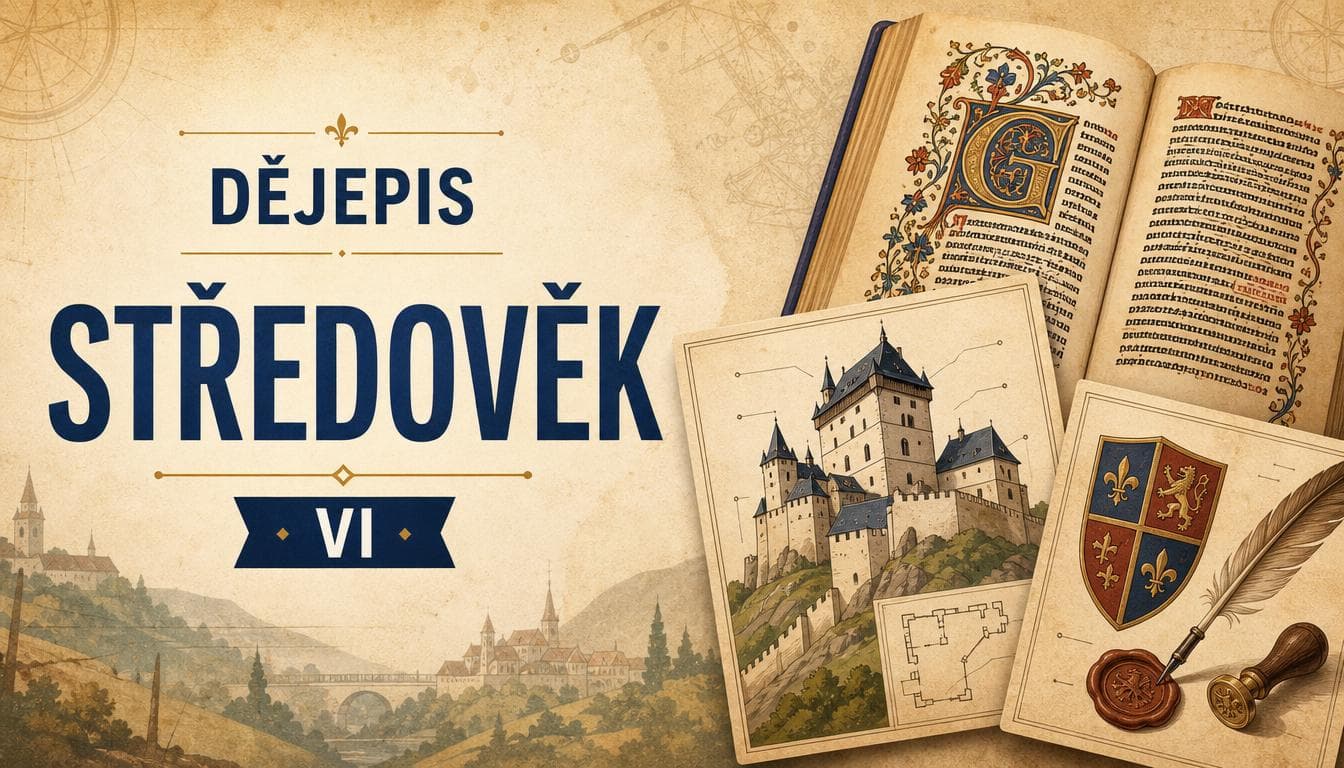 Náhledový obrázek kvízu Dějepis: Středověk VI