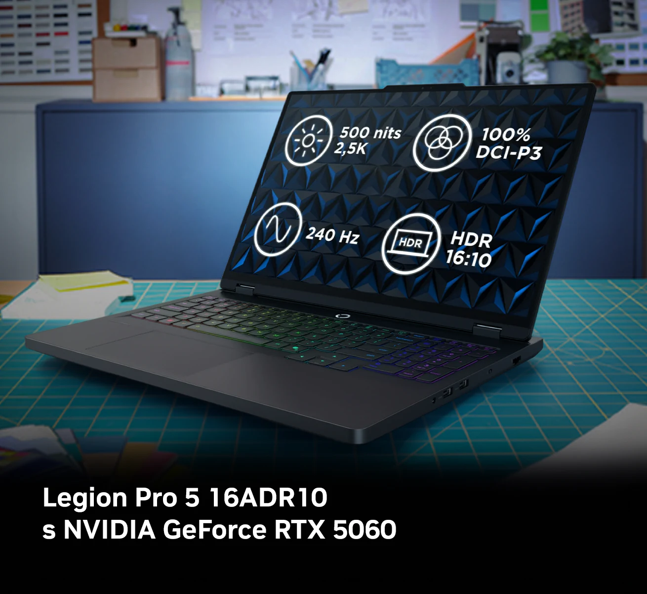 Lenovo Legion Pro 5 16ADR10 s NVIDIA GeForce RTX 5060